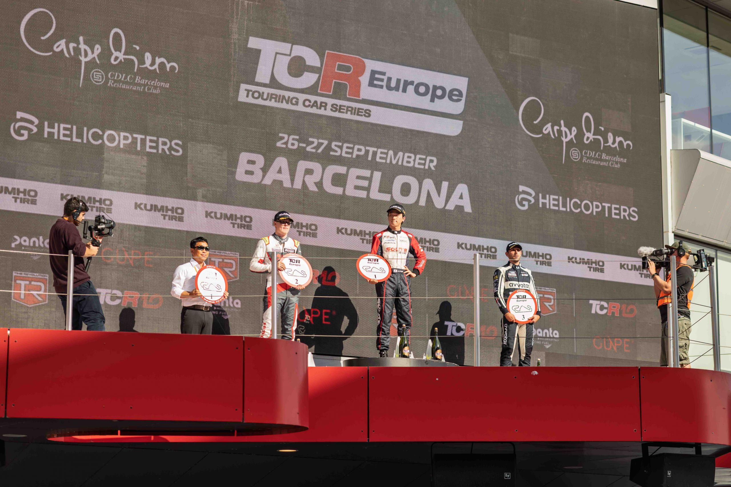 TCR Europe Grand Final 2025 Podium