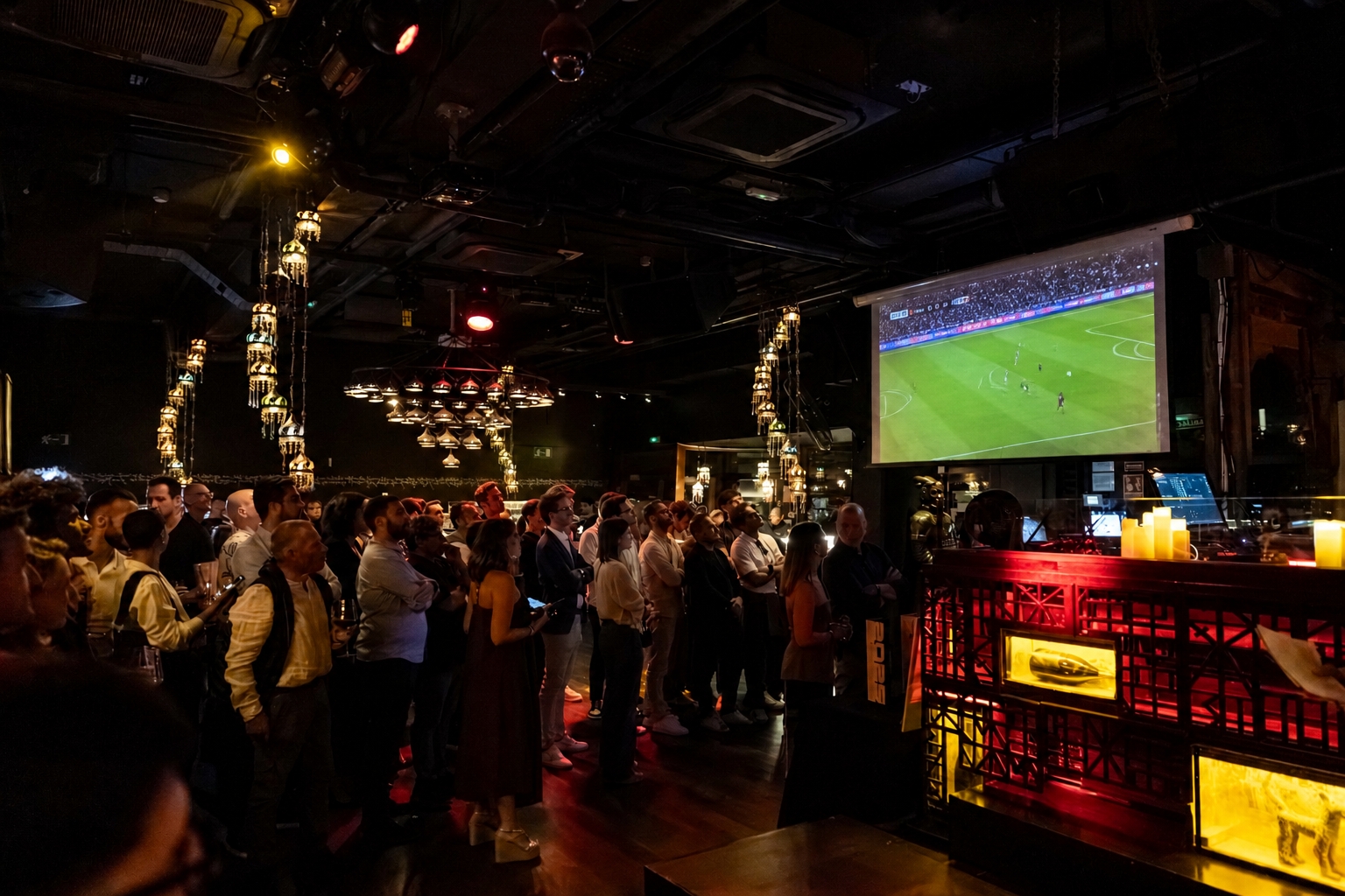 CDLC Barcelona Screen Football Match